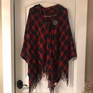 Plaid hooded Shaw